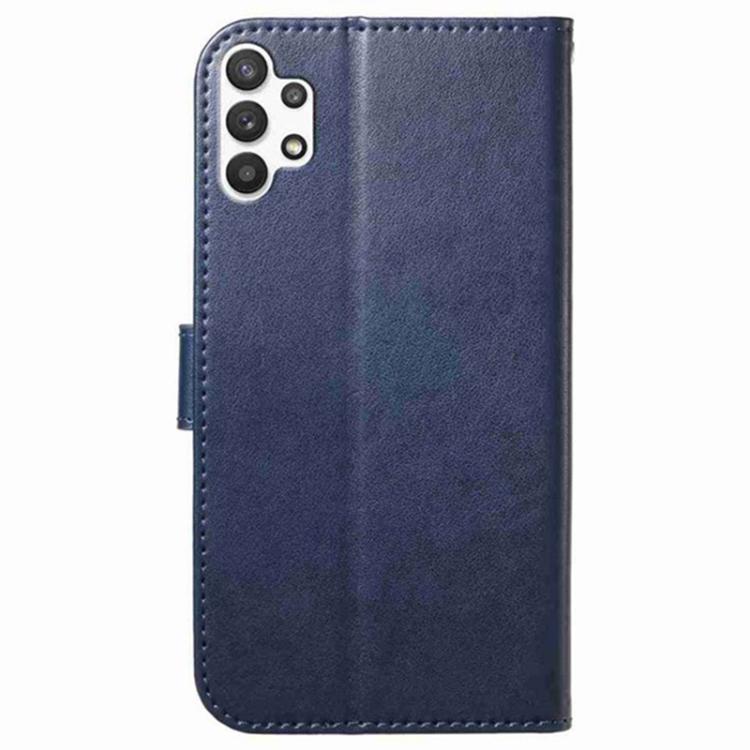 For Samsung Galaxy A32 4G Lambskin 8-card Slot Leather Phone Case