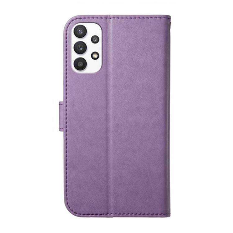 For Samsung Galaxy A33 5G Lambskin 8-card Slot Leather Phone Case