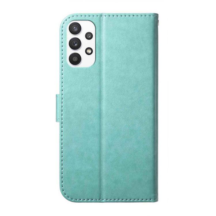 For Samsung Galaxy A33 5G Lambskin 8-card Slot Leather Phone Case