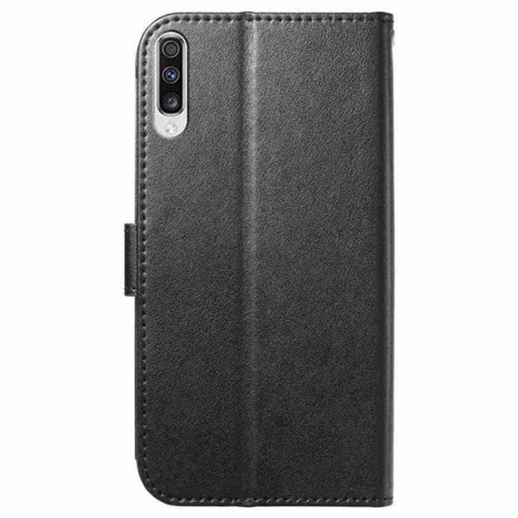 For Samsung Galaxy A50 Lambskin 8-card Slot Leather Phone Case