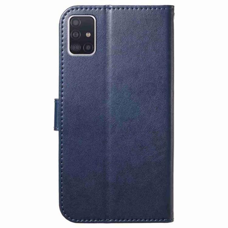 For Samsung Galaxy A51 4G Lambskin 8-card Slot Leather Phone Case