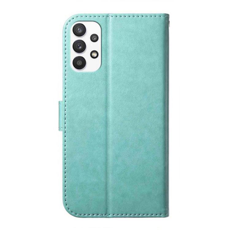 For Samsung Galaxy A52 5G Lambskin 8-card Slot Leather Phone Case