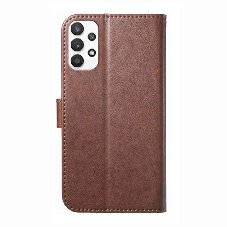 For Samsung Galaxy A52 5G Lambskin 8-card Slot Leather Phone Case