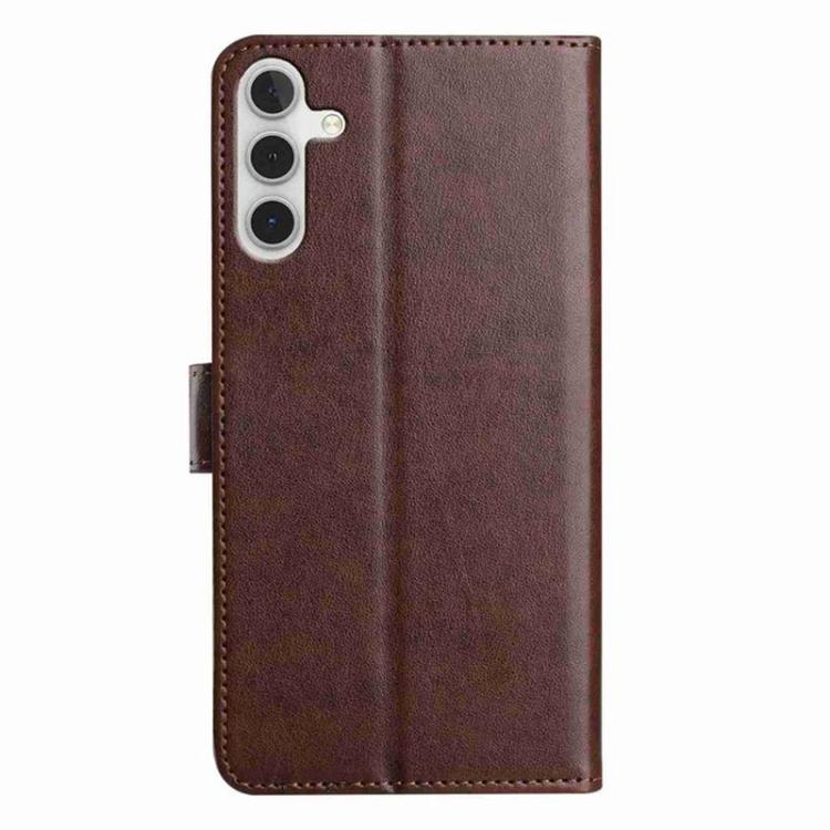 For Samsung Galaxy A56 Lambskin 8-card Slot Leather Phone Case