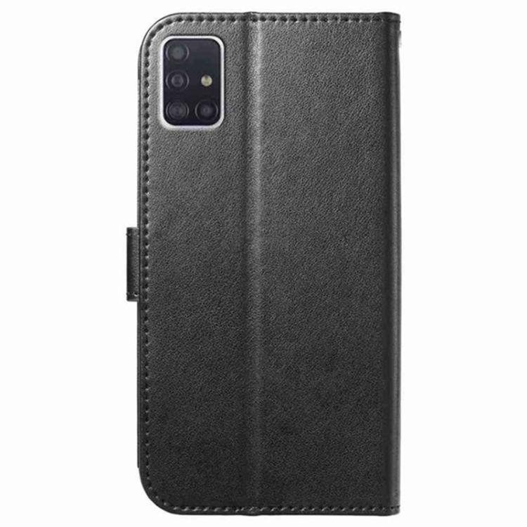 For Samsung Galaxy A71 4G Lambskin 8-card Slot Leather Phone Case