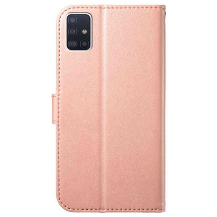 For Samsung Galaxy A71 4G Lambskin 8-card Slot Leather Phone Case
