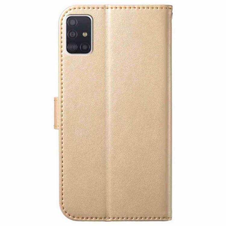 For Samsung Galaxy A71 4G Lambskin 8-card Slot Leather Phone Case