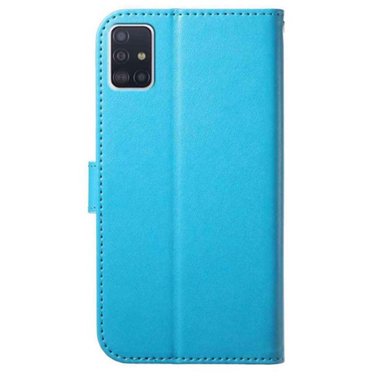 For Samsung Galaxy A71 4G Lambskin 8-card Slot Leather Phone Case
