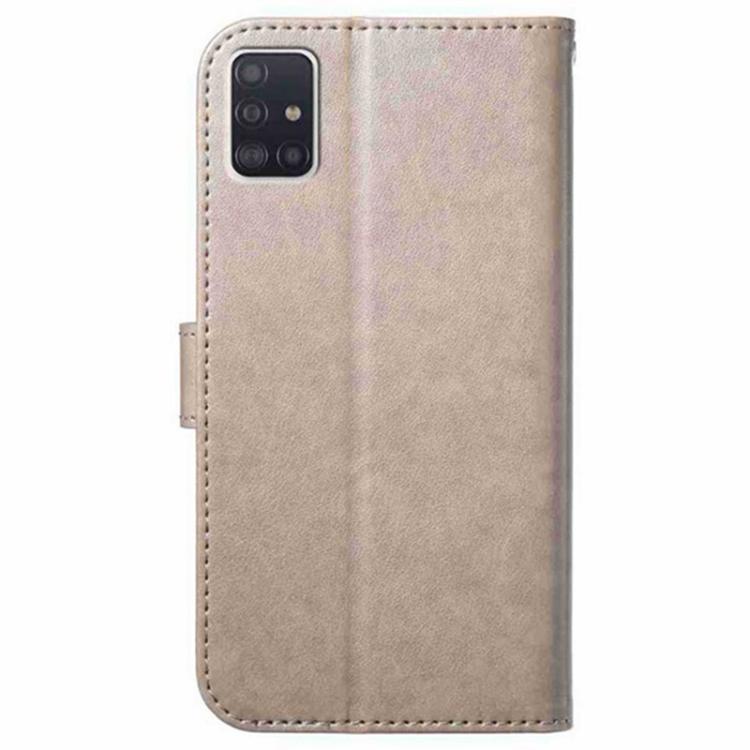 For Samsung Galaxy A71 4G Lambskin 8-card Slot Leather Phone Case
