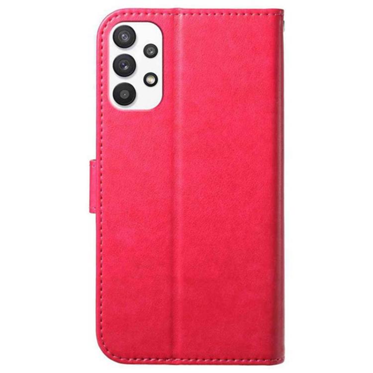 For Samsung Galaxy A73 5G Lambskin 8-card Slot Leather Phone Case