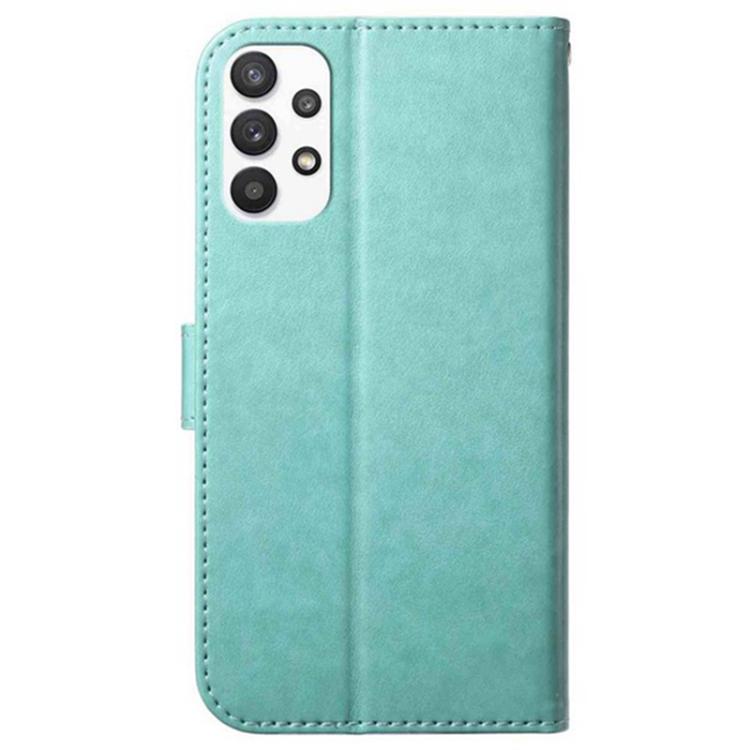 For Samsung Galaxy A73 5G Lambskin 8-card Slot Leather Phone Case