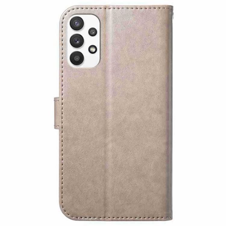For Samsung Galaxy A73 5G Lambskin 8-card Slot Leather Phone Case
