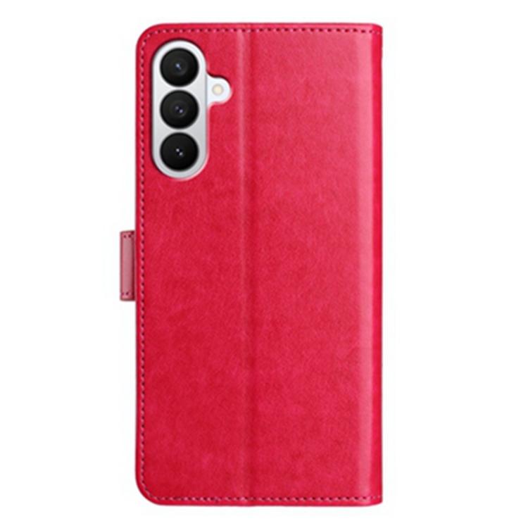 For Samsung Galaxy A57 5G Lambskin 8-card Slot Leather Phone Case