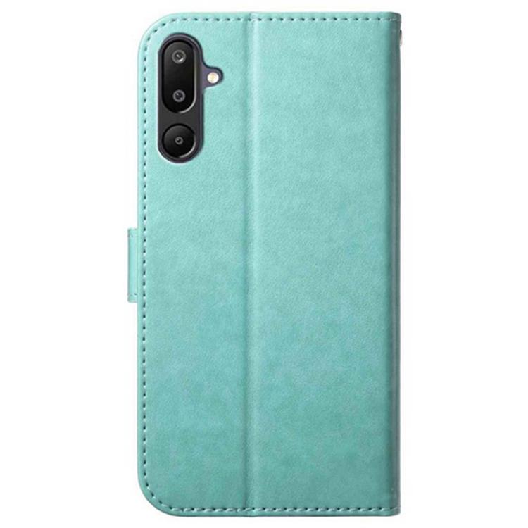 For Samsung Galaxy F16 5G Lambskin 8-card Slot Leather Phone Case
