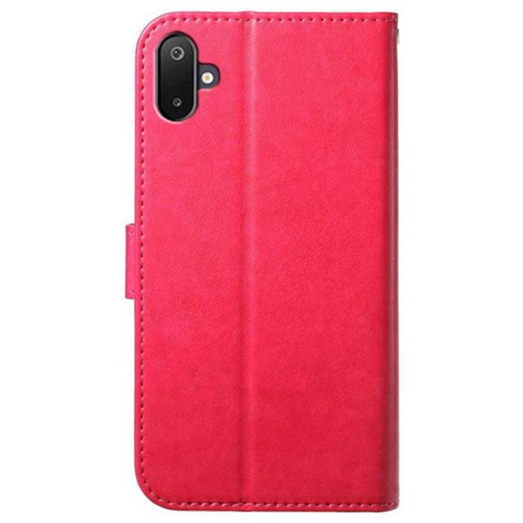 For Samsung Galaxy M06 5G Lambskin 8-card Slot Leather Phone Case