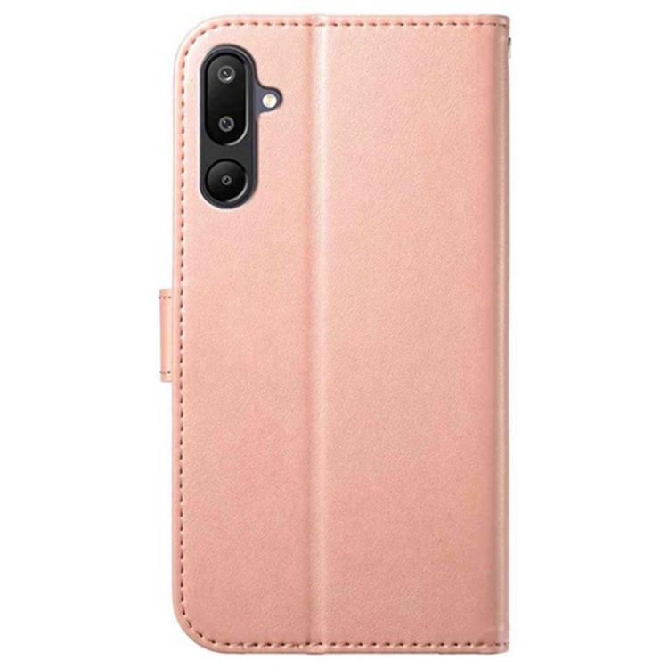 For Samsung Galaxy M16 5G Lambskin 8-card Slot Leather Phone Case
