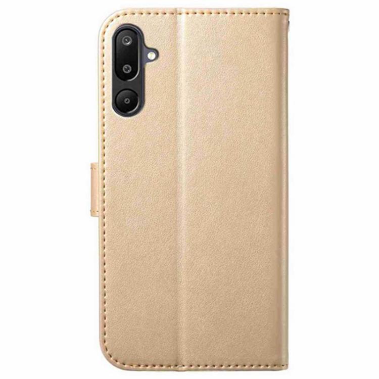 For Samsung Galaxy M16 5G Lambskin 8-card Slot Leather Phone Case
