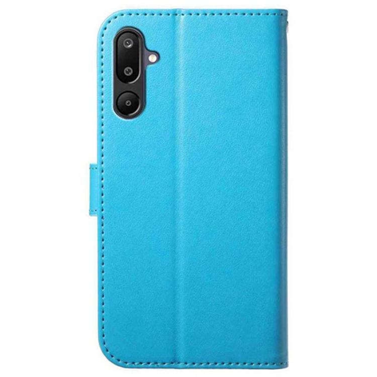 For Samsung Galaxy M16 5G Lambskin 8-card Slot Leather Phone Case