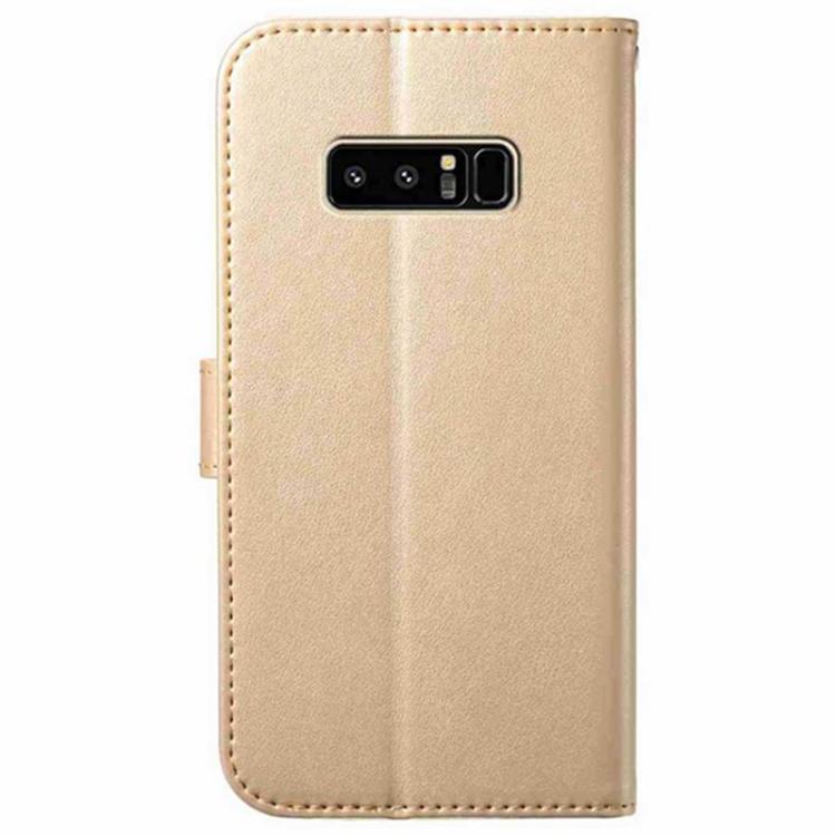 For Samsung Galaxy Note8 Lambskin 8-card Slot Leather Phone Case