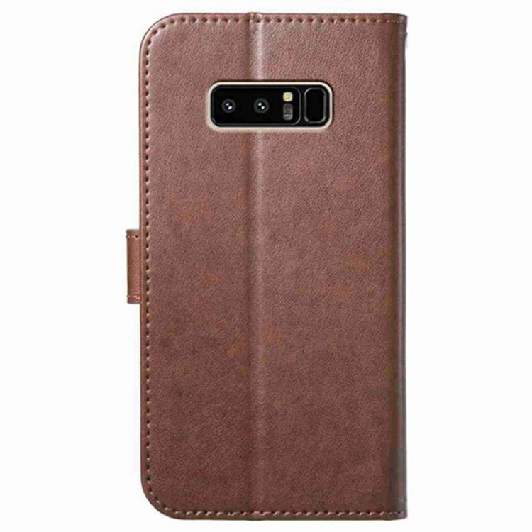 For Samsung Galaxy Note8 Lambskin 8-card Slot Leather Phone Case