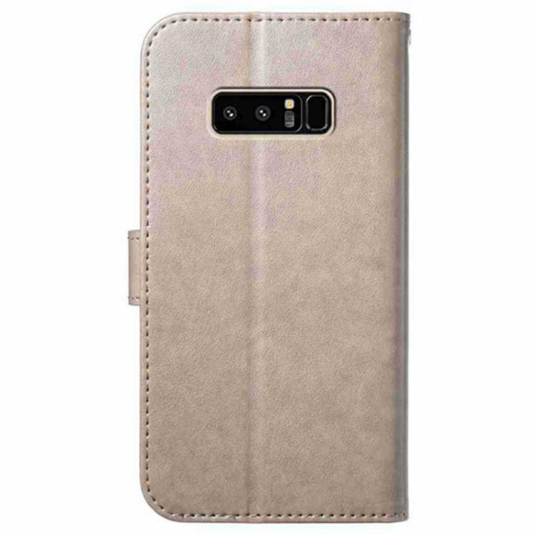 For Samsung Galaxy Note8 Lambskin 8-card Slot Leather Phone Case