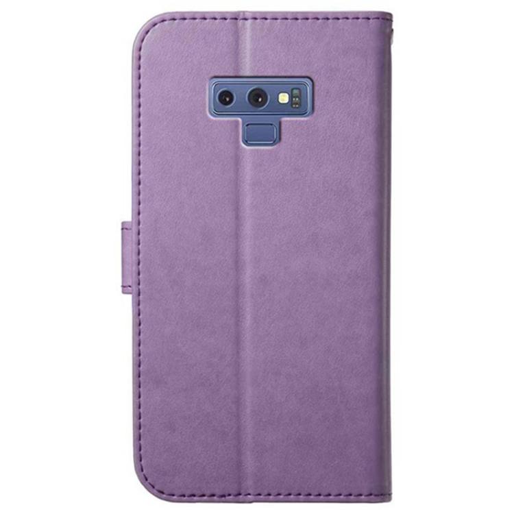 For Samsung Galaxy Note9 Lambskin 8-card Slot Leather Phone Case