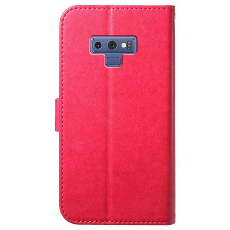 For Samsung Galaxy Note9 Lambskin 8-card Slot Leather Phone Case