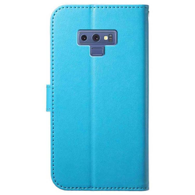 For Samsung Galaxy Note9 Lambskin 8-card Slot Leather Phone Case
