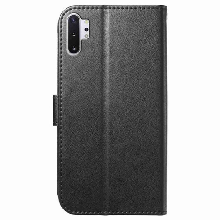 For Samsung Galaxy Note10+ Lambskin 8-card Slot Leather Phone Case