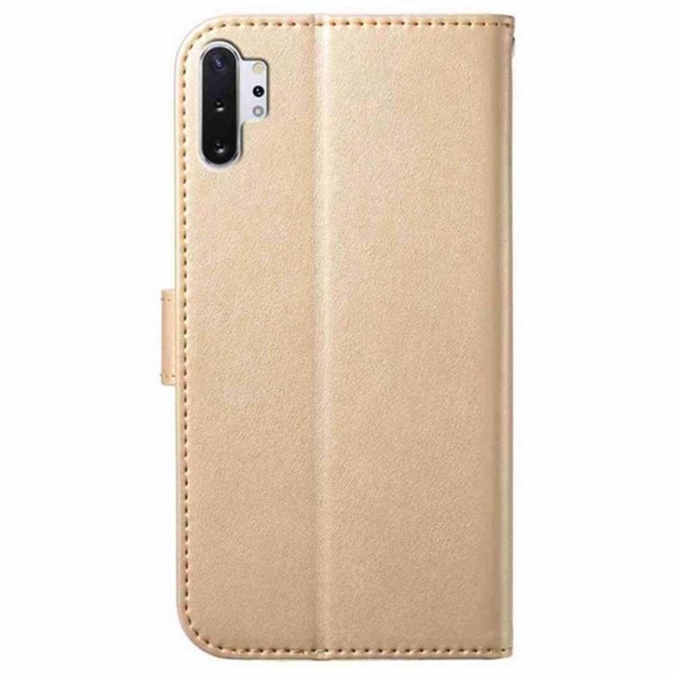 For Samsung Galaxy Note10+ Lambskin 8-card Slot Leather Phone Case