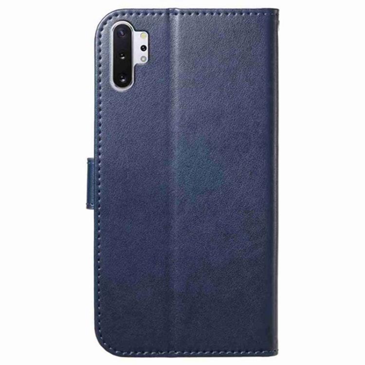 For Samsung Galaxy Note10+ Lambskin 8-card Slot Leather Phone Case