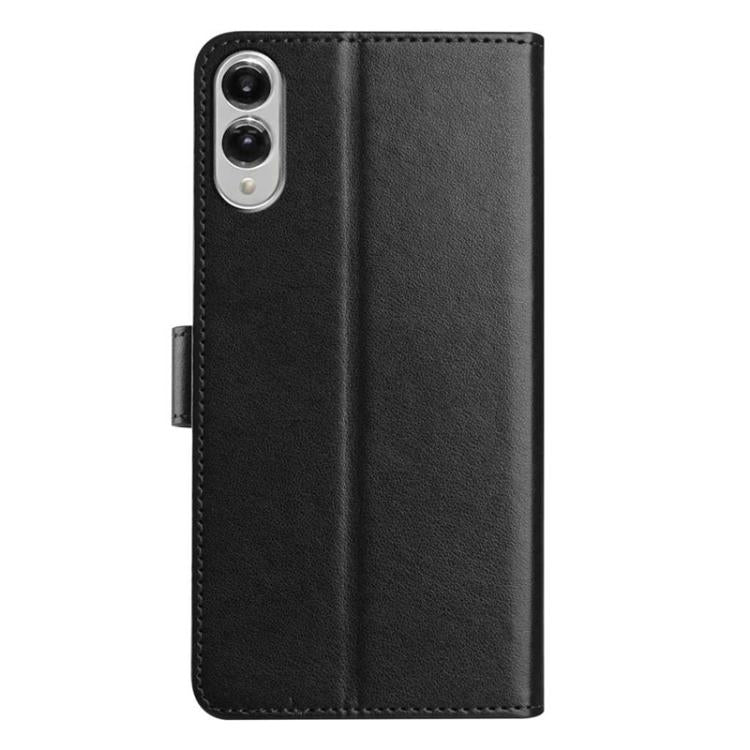 For Samsung Galaxy S25 Edge 5G Lambskin 8-card Slot Leather Phone Case