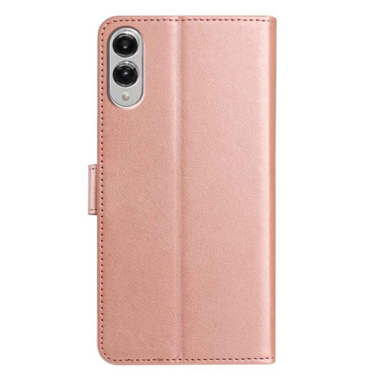 For Samsung Galaxy S25 Edge 5G Lambskin 8-card Slot Leather Phone Case