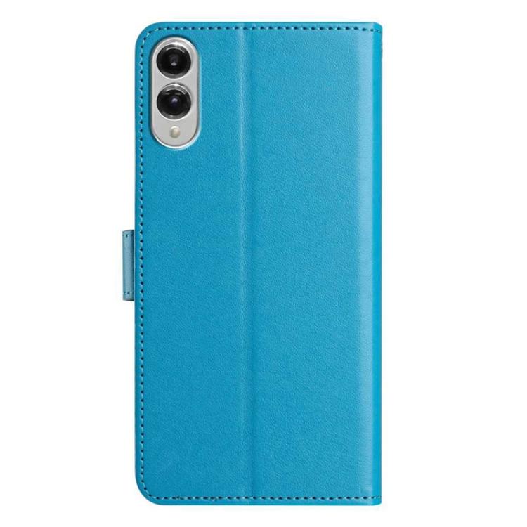 For Samsung Galaxy S25 Edge 5G Lambskin 8-card Slot Leather Phone Case