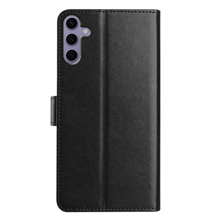 For Samsung Galaxy S25+ 5G Lambskin 8-card Slot Leather Phone Case