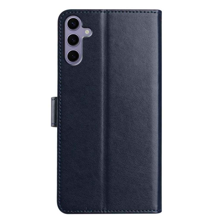 For Samsung Galaxy S25+ 5G Lambskin 8-card Slot Leather Phone Case