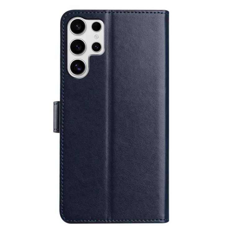 For Samsung Galaxy S25 Ultra 5G Lambskin 8-card Slot Leather Phone Case