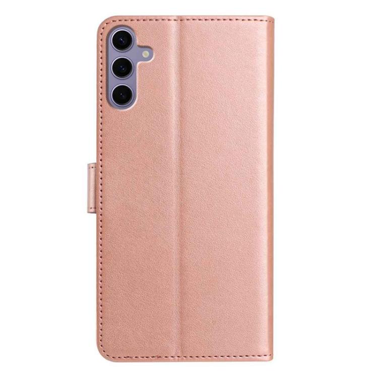 For Samsung Galaxy S24 5G Lambskin 8-card Slot Leather Phone Case