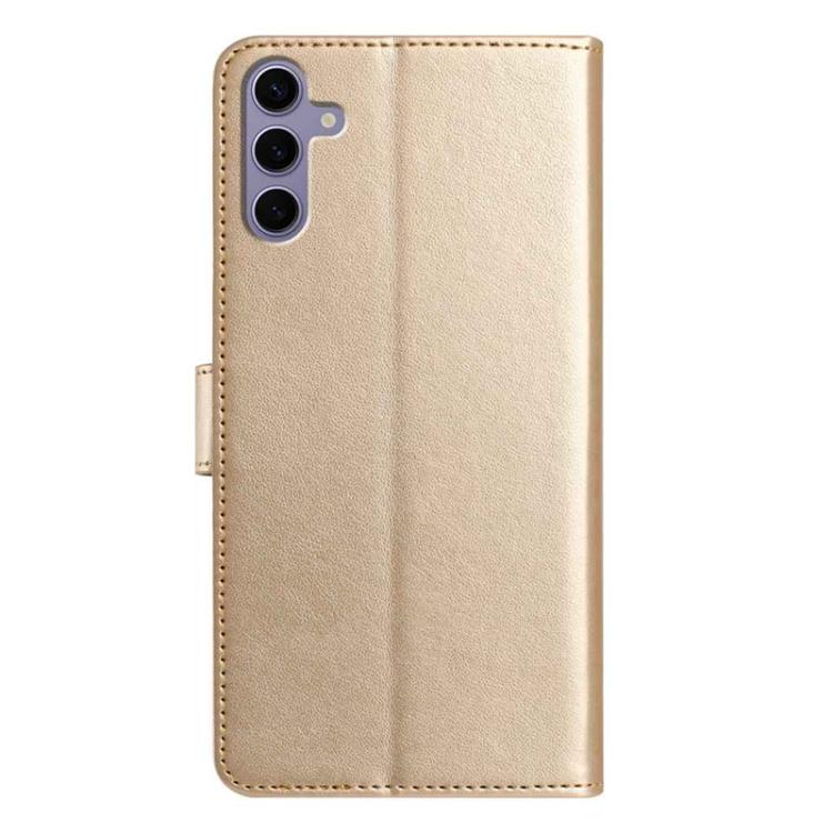 For Samsung Galaxy S24 5G Lambskin 8-card Slot Leather Phone Case