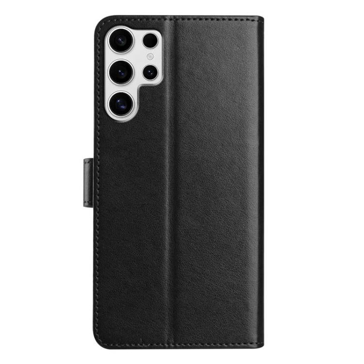 For Samsung Galaxy S24 Ultra 5G Lambskin 8-card Slot Leather Phone Case