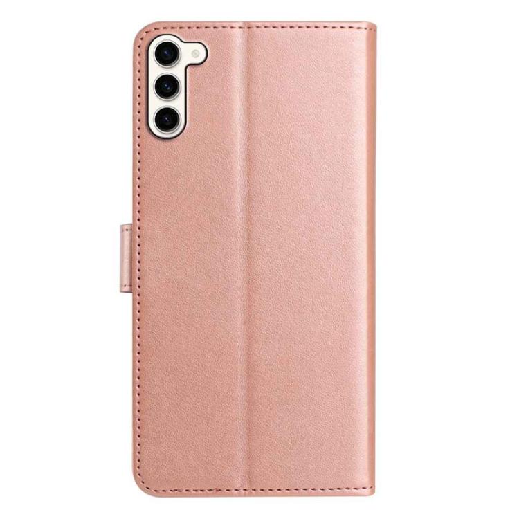 For Samsung Galaxy S23 FE 5G Lambskin 8-card Slot Leather Phone Case