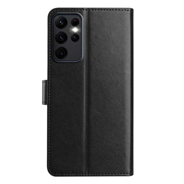 For Samsung Galaxy S23 Ultra 5G Lambskin 8-card Slot Leather Phone Case