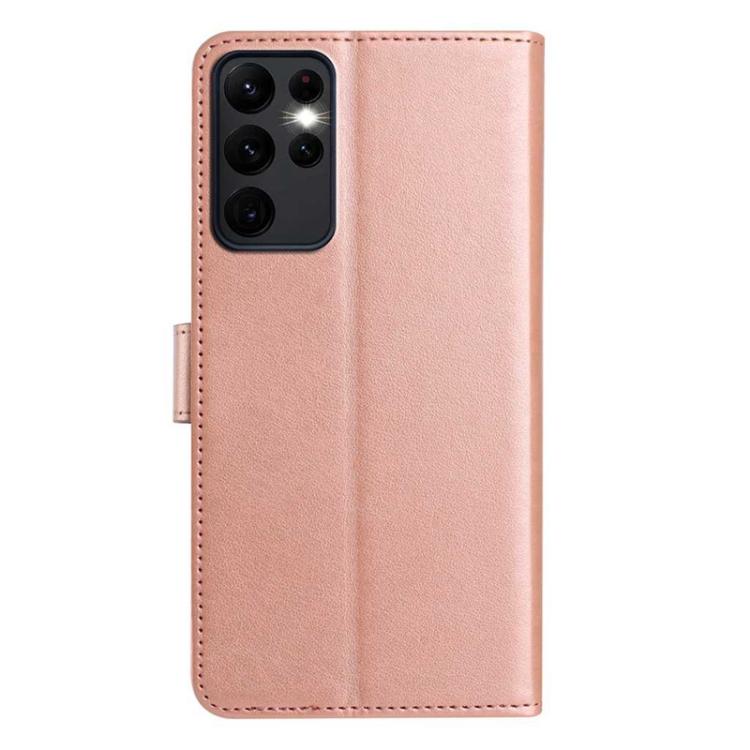 For Samsung Galaxy S23 Ultra 5G Lambskin 8-card Slot Leather Phone Case