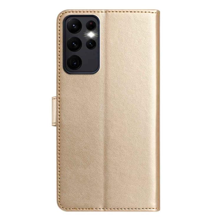 For Samsung Galaxy S23 Ultra 5G Lambskin 8-card Slot Leather Phone Case