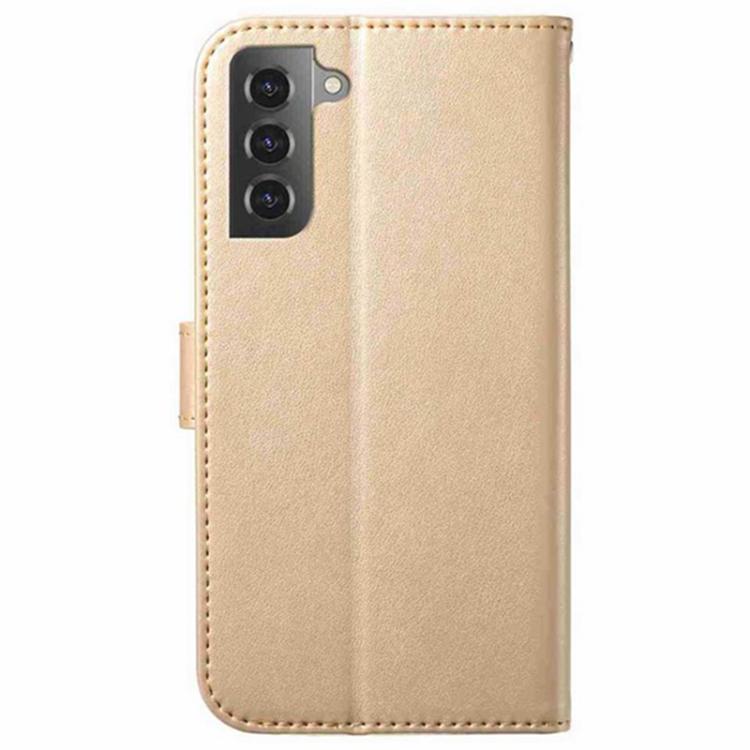 For Samsung Galaxy S22+ 5G Lambskin 8-card Slot Leather Phone Case
