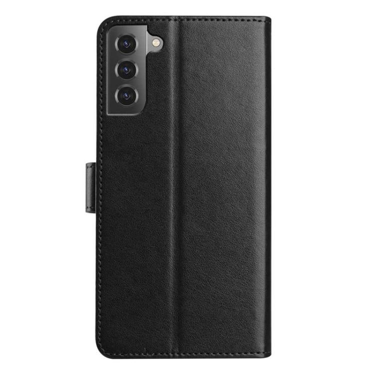 For Samsung Galaxy S21 5G Lambskin 8-card Slot Leather Phone Case