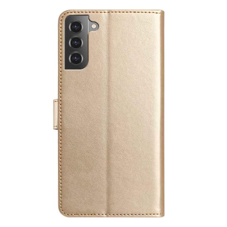 For Samsung Galaxy S21 5G Lambskin 8-card Slot Leather Phone Case