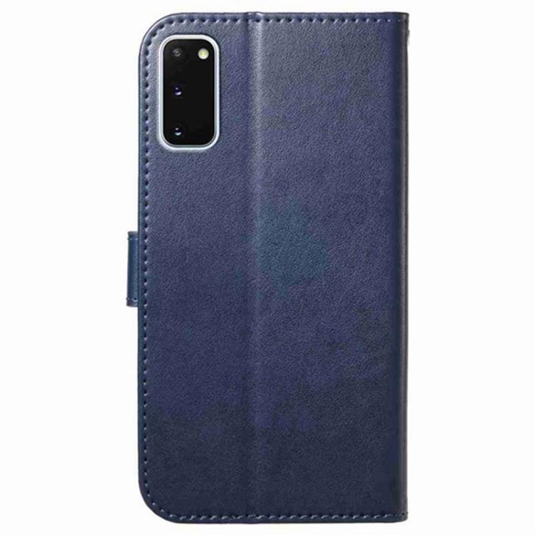 For Samsung Galaxy S20 Lambskin 8-card Slot Leather Phone Case
