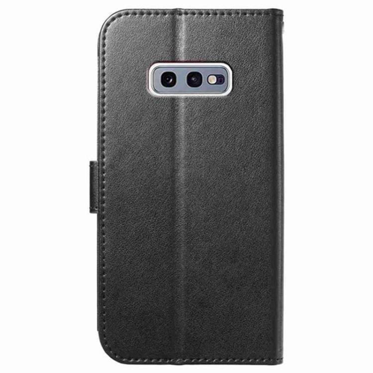 For Samsung Galaxy S10e Lambskin 8-card Slot Leather Phone Case