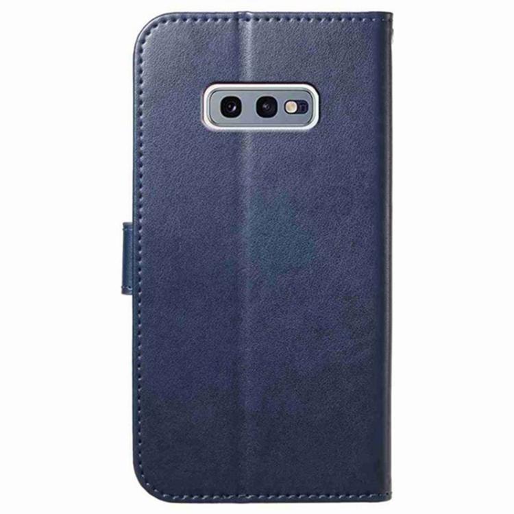 For Samsung Galaxy S10e Lambskin 8-card Slot Leather Phone Case
